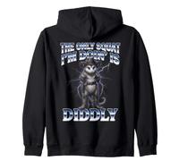 La única sentadilla Que Estoy Haciendo es Diddly Cowboy Opossum Meme Sudadera con Capucha
