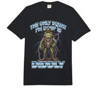 La única sentadilla Que Estoy Haciendo es Diddly Cowboy Western Frog Meme Comfort Colors Adult Heavyweight T-Shirt