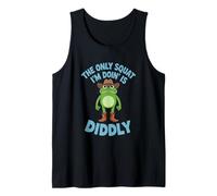 La única sentadilla que estoy haciendo es Diddly Frog Cowboy Hombres Mujeres Camiseta sin Mangas