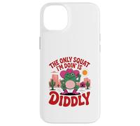 La única sentadilla Que Estoy Haciendo es Diddly - Funny Frog Carcasa para iPhone 14 Plus