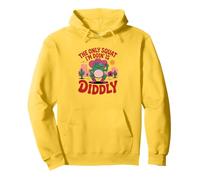La única sentadilla Que Estoy Haciendo es Diddly - Funny Frog Sudadera con Capucha