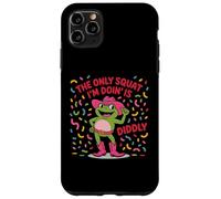 La única sentadilla Que Estoy Haciendo es Diddly Pink Cowgirl Frog Carcasa para iPhone 11 Pro MAX