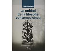 La Unidad De La Filosofía Contemporánea