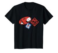 La Vache Qui Rit LVQR Azulejo Logo Cheese Retro Niños Camiseta