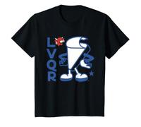 La Vache Qui Rit LVQR Retro Cheese Triangle Hombre Niños Camiseta