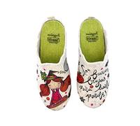 La Valenciana Originales zapatillas de casa para mujer fabricadas en España Vivant Bruja 212735 Beig - Color - Beige, Talla - 37