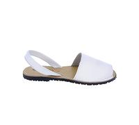 La Valenciana Sandalias Menorquinas Unisex fabricadas en España Blanco - Color - Blanco, Talla - 39