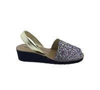 La Valenciana Sandalias para mujer Menorquinas Cuña Multicolor - Color - Multi, Talla - 36