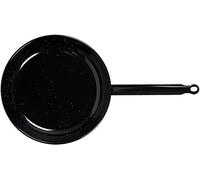 La Valenciana Vaello Sartén de Acero esmaltado 28 cm, aleado, Negro