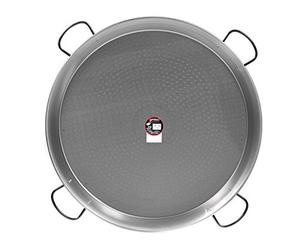 La Valenciana Vaello Campos Paellera Acero Pulido de 90 cm
