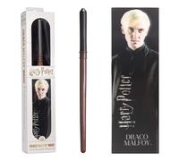 La Varita de PVC Draco Malfoy de Noble Collection y el Marcador prismático