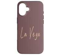 La Vega República Dominicana Diseño Elegante Vintage Carcasa para iPhone 16