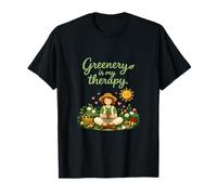 La vegetación es mi Planta de Terapia para Padres Cottagecore Camiseta