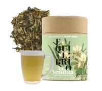 LA VENDITA Equilibrio - Infusiones a Granel - Con Aloe Vera Ecológica, Té Verde y Menta - Vitalidad Diaria - 100g