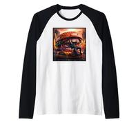 La Venganza de Burger Camiseta Manga Raglan