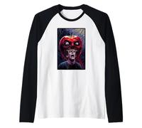 La Venganza de la Manzana Camiseta Manga Raglan