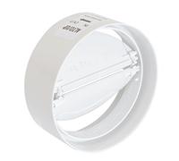 La ventilación cvl100b Junta de ABS con válvula de mariposa anti-retorno, diámetro 100 mm