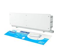 La ventilación FSPS50 caja predisposición instalaciones Smart Box con descarga de condensación. Color blanco.