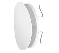 La ventilación futur125 X Rejilla de ventilación estética (plástico con muelles, blanco, diámetro 170 mm