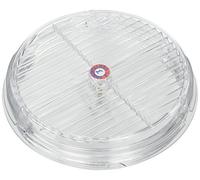 La Ventilazione AET20 - Aireador térmico para ventanas de símil cristal con rejilla fija, diámetro 210 mm, transparente
