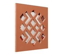 La Ventilazione CERGMSCTX - Rejilla de ventilación de cerámica de gres, cocido, 200 x 200 mm