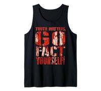 La Verdad Importa, hazlo tú Mismo, Lema Divertido, protesta Camiseta sin Mangas