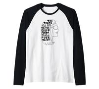 La Verdad te hará Gratis Cita Feminista Camiseta Manga Raglan