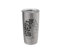 La verdad te hará gratis cita feminista Vaso térmico de acero inoxidable de doble pared