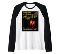 La verdadera mañana no llegará hasta Que la Noche de Yalda se Haya ido Camiseta Manga Raglan