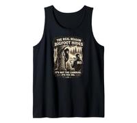 La verdadera razón por la Que se esconde Bigfoot | Fraude Fiscal Divertido de Sasquatch Camiseta sin Mangas