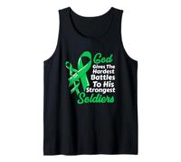 La vesícula biliar Dios da Las batallas más duras Soldados más Fuertes Camiseta sin Mangas