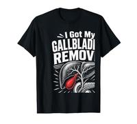 La vesícula biliar se quitó Camiseta gráfica económica