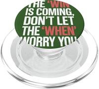La Victoria está llegando No Dejes Que el Cuando te Preocupes PopSockets PopGrip para MagSafe