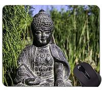 La vida cita los cojines de ratón modificados para requisitos particulares.Buddha donde hay humo sin fuego cojín de ratón de la oficina