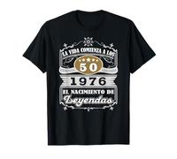 La Vida Comienza a los 50 Años 1976 Nacimiento de Leyendas Camiseta