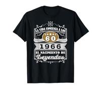 La Vida Comienza a los 60 Años 1966 Nacimiento de Leyendas Camiseta