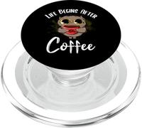 La Vida Comienza después del café La Vida Comienza después del café PopSockets PopGrip para MagSafe