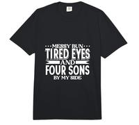 La Vida Cotidiana de una Madre: Cuatro Hijos Comfort Colors Adult Heavyweight T-Shirt