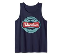 La Vida de Aventura es una Aventura atrevida o Nada en absoluto Camiseta sin Mangas