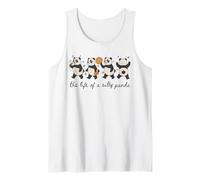La Vida de un Tonto Panda Funny Trendy Halloween Meme Camiseta sin Mangas
