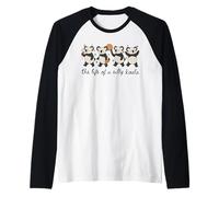 La Vida de una tonta Koala Funny Trendy Halloween Meme Camiseta Manga Raglan