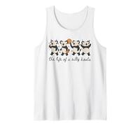 La Vida de una tonta Koala Funny Trendy Halloween Meme Camiseta sin Mangas