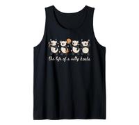 La Vida de una tonta Koala Funny Trendy Halloween Meme Camiseta sin Mangas