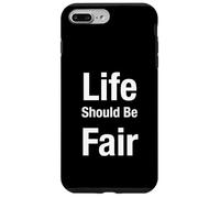 La Vida debería ser Justa Carcasa para iPhone 7 Plus/8 Plus