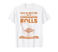 La Vida del Desayuno es Mejor con Rollos de Canela Camiseta