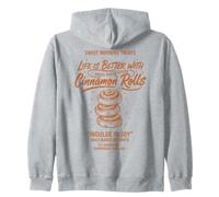 La Vida del Desayuno es Mejor con Rollos de Canela Sudadera con Capucha