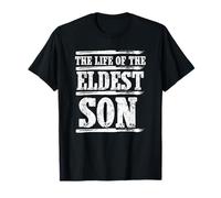 La Vida del Hijo Mayor Funny Firstborn Brother Responsib Camiseta