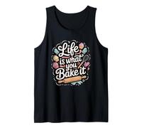 La Vida del Panadero es lo Que tú horneas: repostería Divertida Camiseta sin Mangas