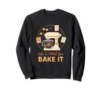 La Vida del Panadero es lo Que tú horneas: repostería Divertida Sudadera