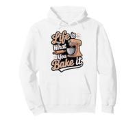 La Vida del Panadero es lo Que tú horneas: repostería Divertida Sudadera con Capucha